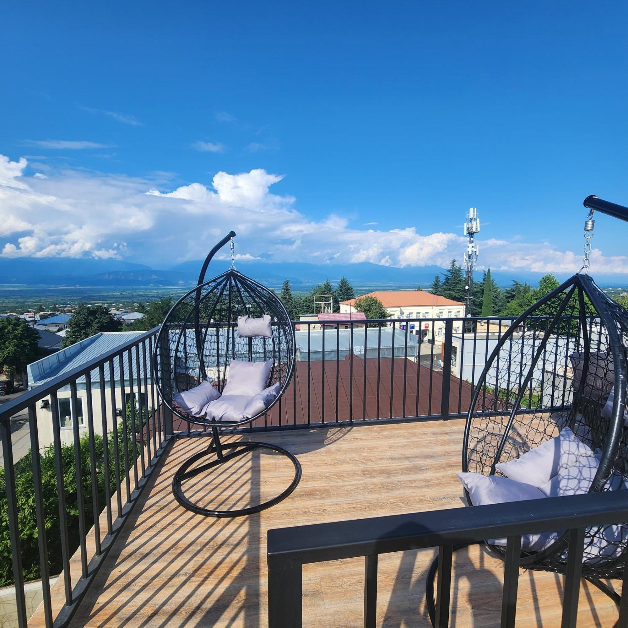 Panorama Family Hotel Telavi Exterior foto